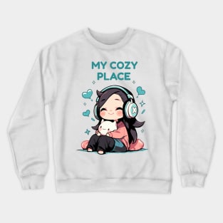 My Cozy Place. Crewneck Sweatshirt